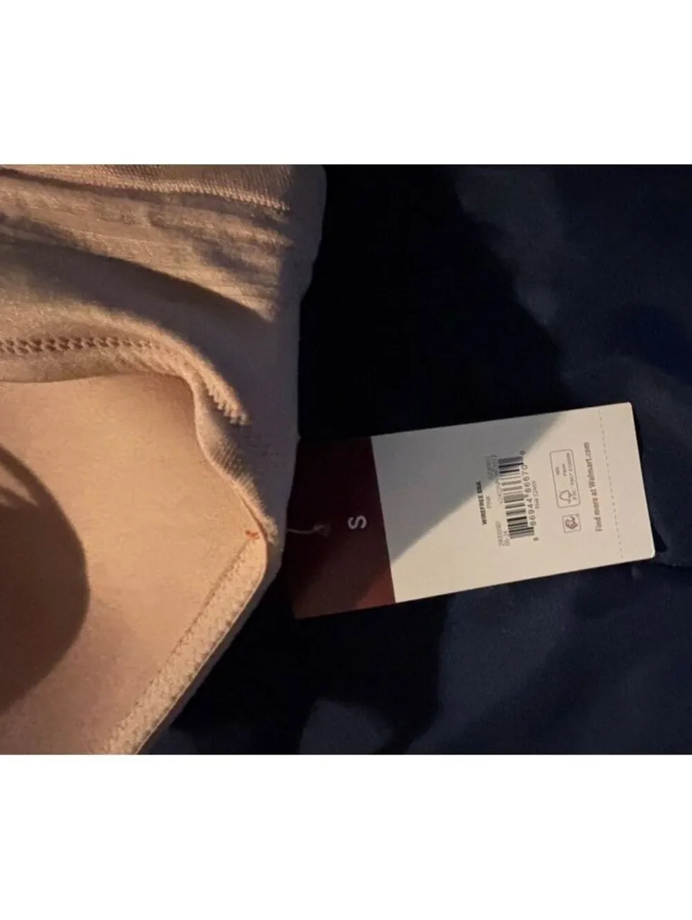 JOYSPUN Nude Seamless Wireless Bra with Adjustable Straps - Size Small
